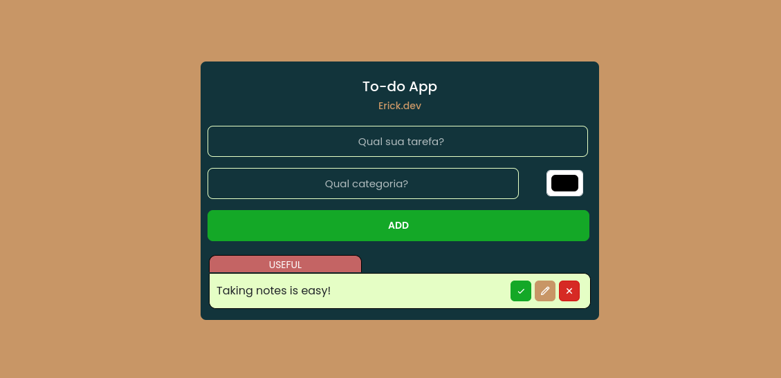 Website Todo App